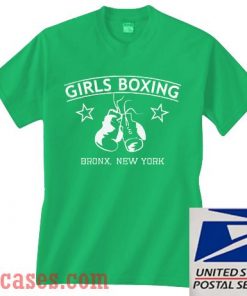 Girls Boxing Bronx New York T shirt