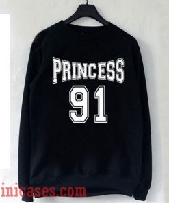 Princess 91 black Sweatshirt Men And Women