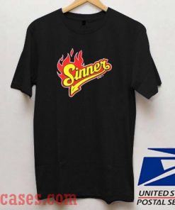 Sinner Fire T shirt