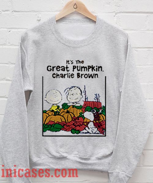 great pumpkin charlie brown sweatshirt