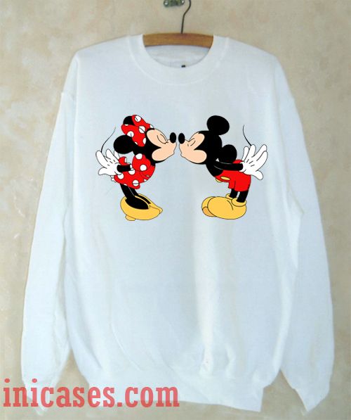 mickey mouse kiss t shirt