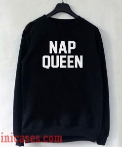 Nap Queen Black Sweatshirt Men And Women