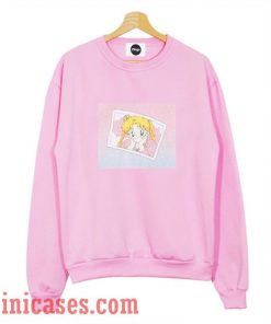 Sailor Moon Pink Sweatshirt Men And Women