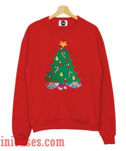 Christmas Tree Sweatshirt Men And Women