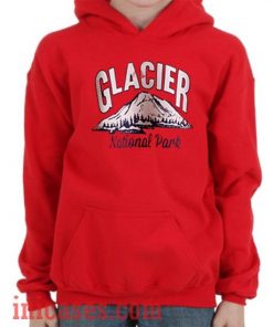 Glacier National Park Hoodie pullover