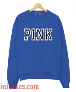 Pink Logo Sweatshirt Men And Women