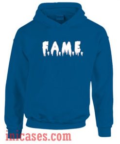 Fame Blue Hoodie pullover