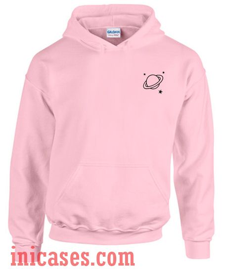 pink planet hoodie