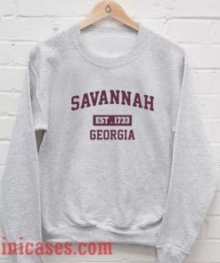 Savannah Est 1733 Georgia Sweatshirt Men And Women