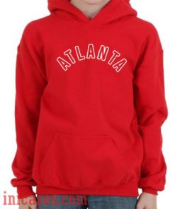 Atlanta Red Hoodie pullover
