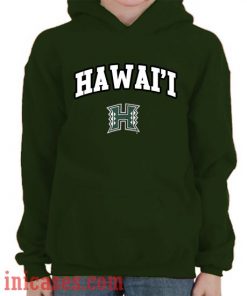Hawaii Green Hoodie pullover