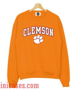Orange Clemson Sweatshirt Men And Women