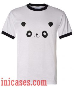 Panda ringer t shirt