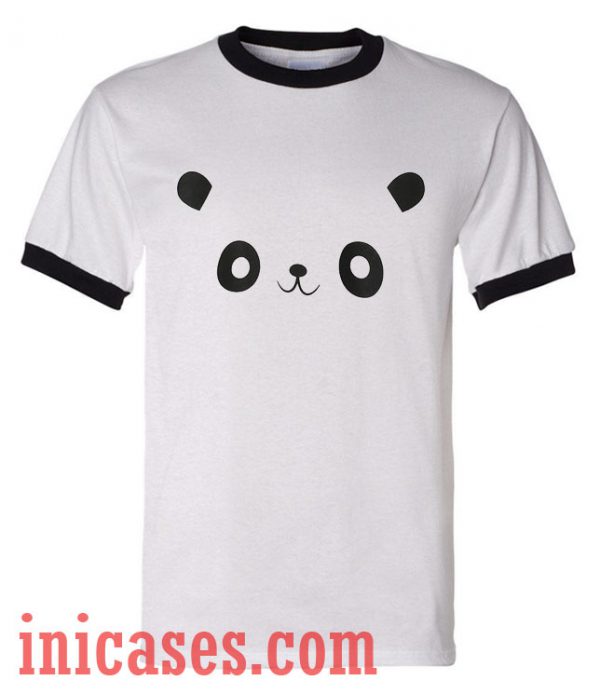 Panda ringer t shirt