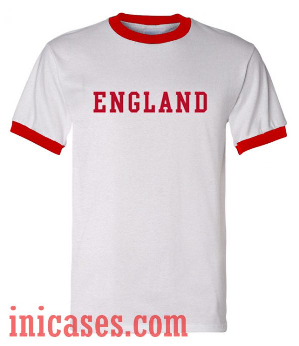 England ringer t shirt