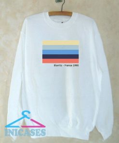 Biarritz France 1990 Sweatshirt Men And Women
