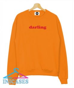 Darling Yellow Sweatshirt Men And Women
