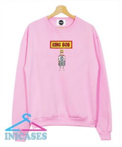 King bob pink Sweatshirt Men And Women