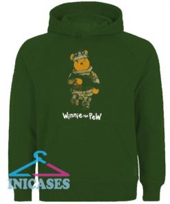 Winnie The Pew Bear Soldier Hoodie pullover