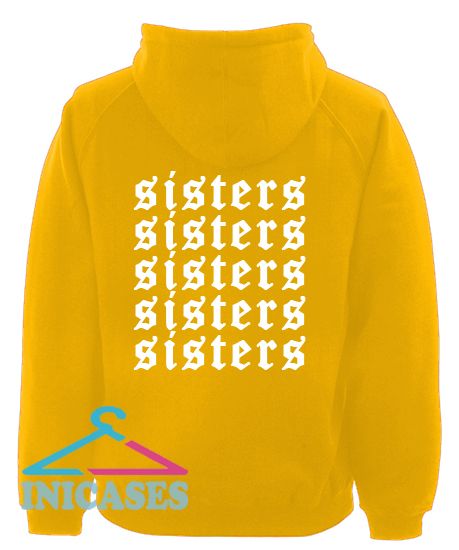 sisters hoodie yellow