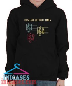 There are difficult times Hoodie pullover