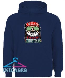 Willie Nelson I willie love Christmas Hoodie pullover