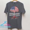 American Grown With British Roots Ancestry T Shirt