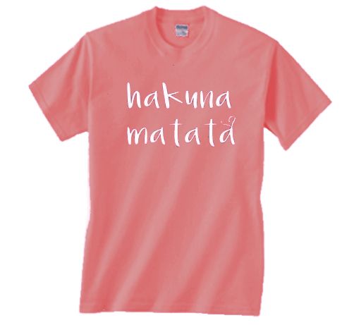 hakuna matata t shirt uk