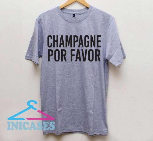 champagne christmas shirt