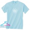 Abstract Sun T Shirt