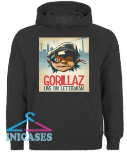 Gorillaz Live on Letter Man Hoodie pullover