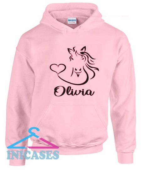 personalised horse hoodies