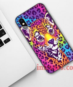 Lisa Frank Cheetah Phone Case For iPhone XS Max XR X 10 8 7 6 Samsung Note