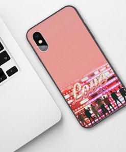 Love BTS Phone Case For iPhone XS Max XR X 10 8 7 6 Samsung Note