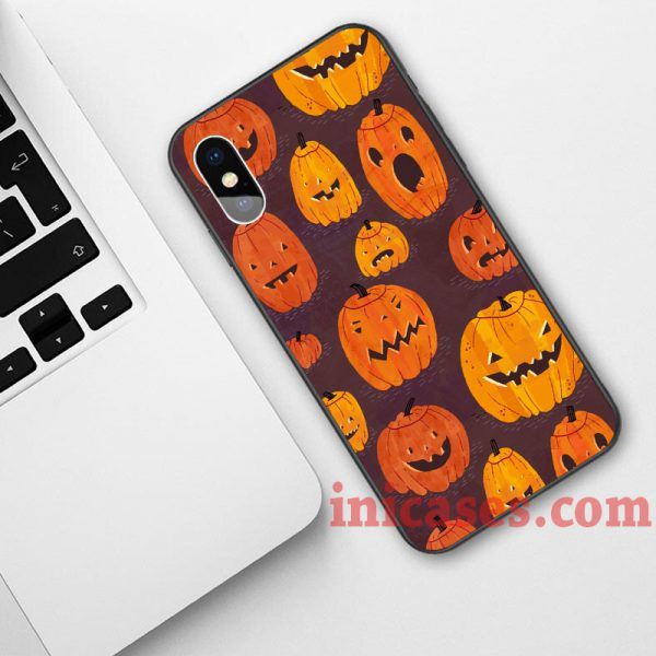 Pumpkin Halloween Phone Case For iPhone XS Max XR X 10 8 7 6 Samsung Note