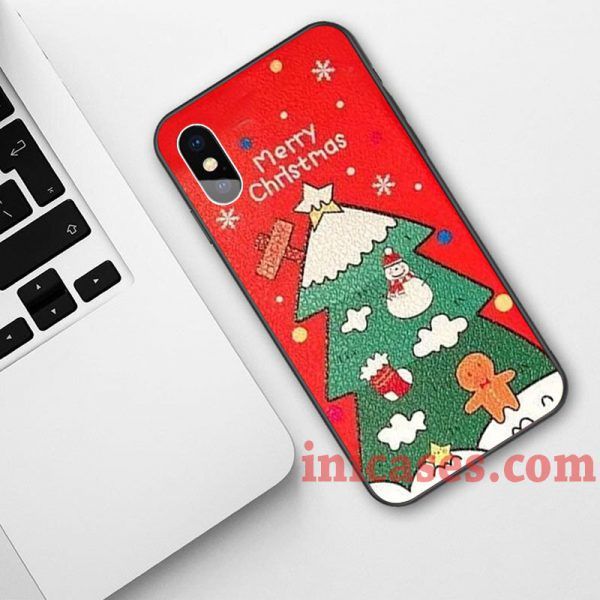 Elegant Christmas Phone Case For iPhone XS Max XR X 10 8 7 6 Samsung Note