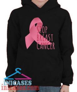 Stop Breast Cancer Hoodie pullover