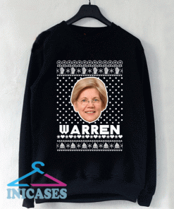 Elizabeth Warren Face Ugly Christmas Sweatshirt Men And Women