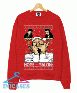 Ugly Christmas Sweater Home Malone Sweatshirt Men And Women