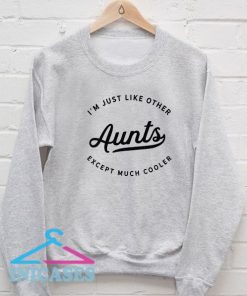 Vintage Funny Cool Aunt Awesome Sweatshirt Men And Women