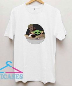 Baby Yoda Baby Groot And Gremlins T Shirt