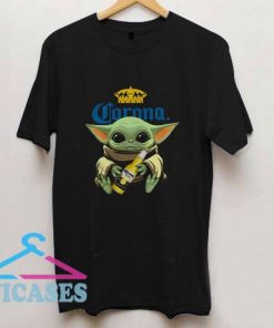 Baby Yoda Hug Corona T Shirt