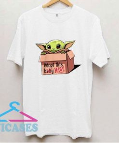 Baby Yoda The Mandalorian Adopt This Jedi T Shirt