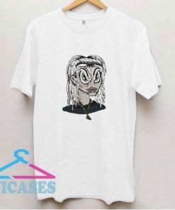 Billie Eilish Concert Cartoon Anime T Shirt