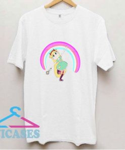 Butterfly And Rainbow T Shirt