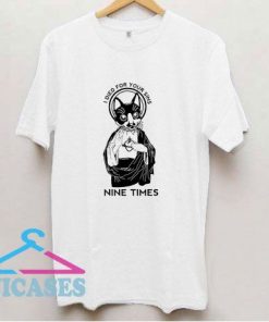 Cat Nine Times T Shirt