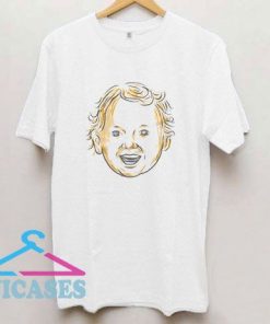 Caucasian Toddler Smiling Drawing T Shirt