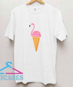 Flamingo Ice Cream T Shirt