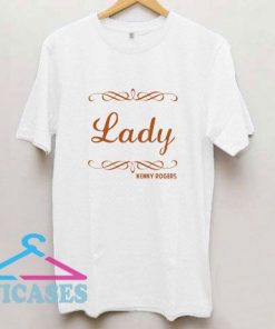 Lady Kenny Rogers T Shirt