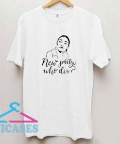 New Party Who Dis Graphic T Shirt